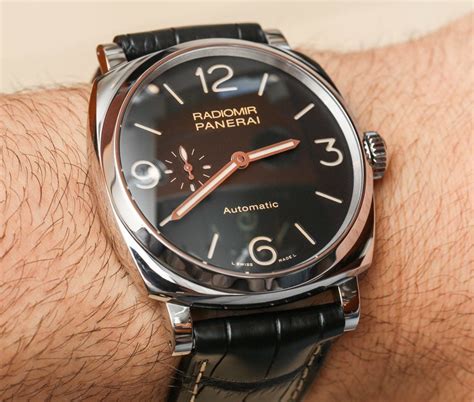 Panerai Radiomir 1940 3 Days Automatic Black Dial Men's